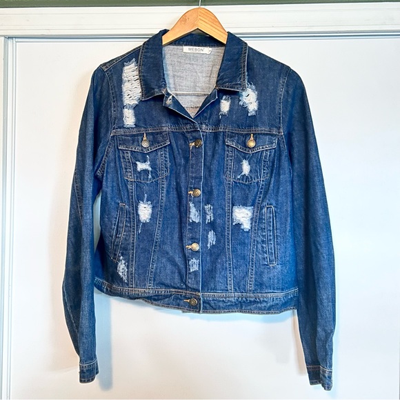 Virgen de Guadalupe Denim Jacket - Picture 3 of 5